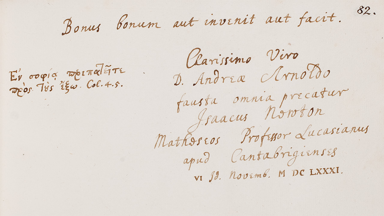 Handwritten note on old, white paper.