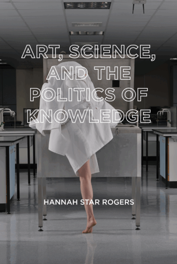 Book cover showing a person climbing onto a metal table under a white sheet.